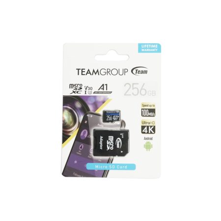 Thẻ nhớ TeamGroup Elite 256G UHS-I U3 V30 A1 – TEAUSDX256GIV30A103